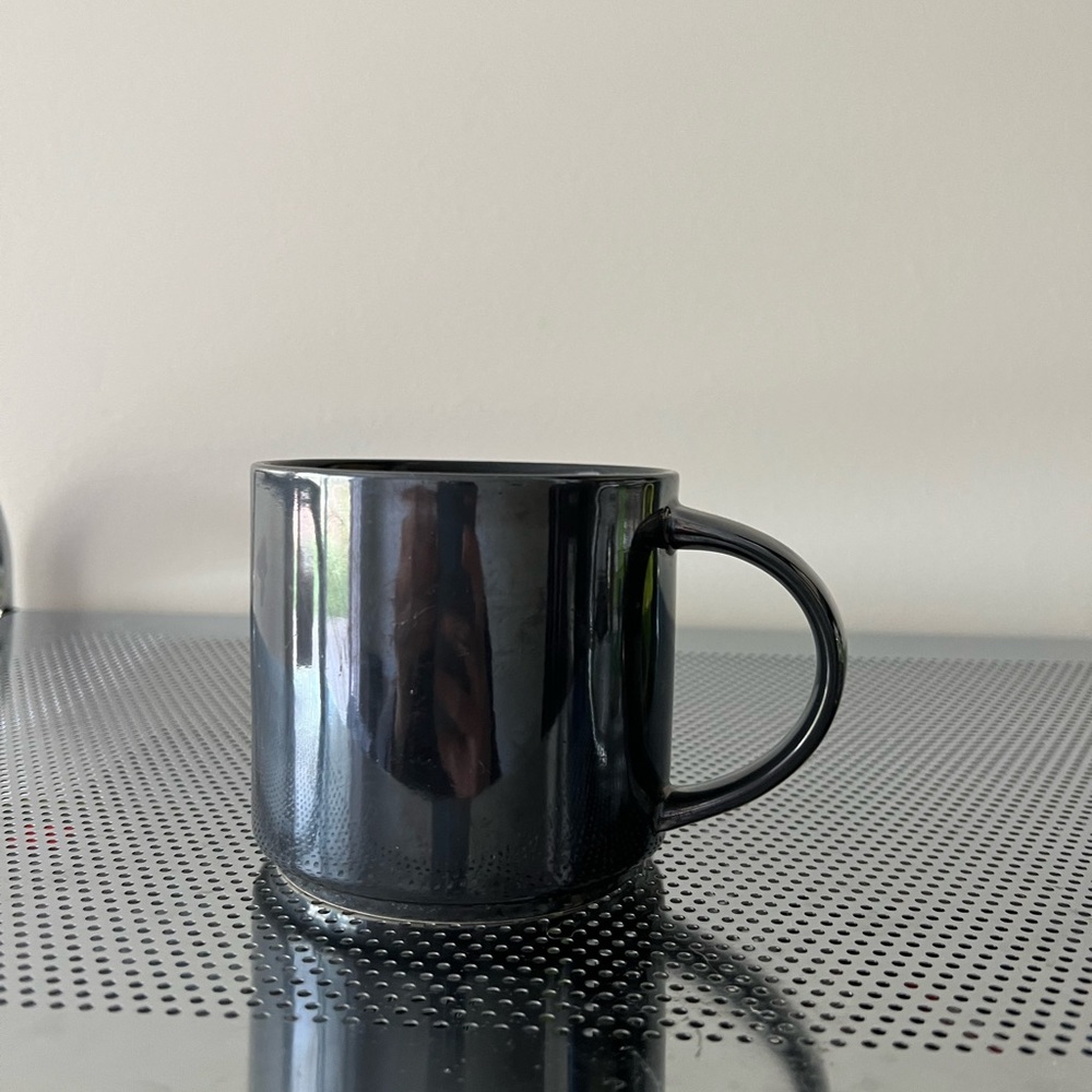COPY - Starbucks Chrome Mirror Coffee Mug 14 oz 2013 Reflective Silver Cup